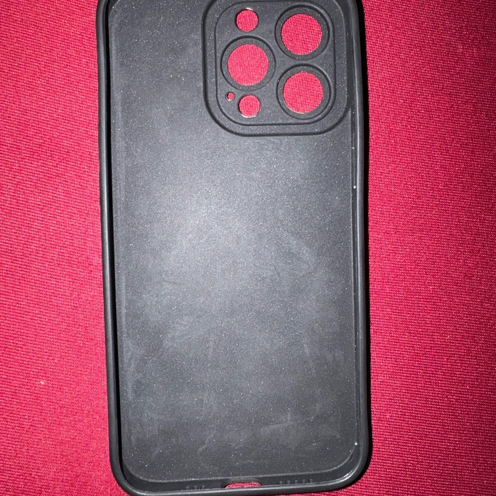 Black Phone Case IPhone 13 Pro - Picture 2 of 2